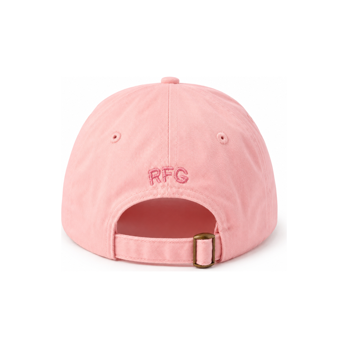 Relentless For God Dad Hat — Pink — Back